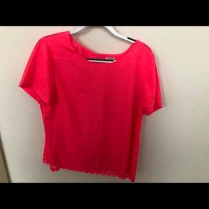 Short sleeve blouse